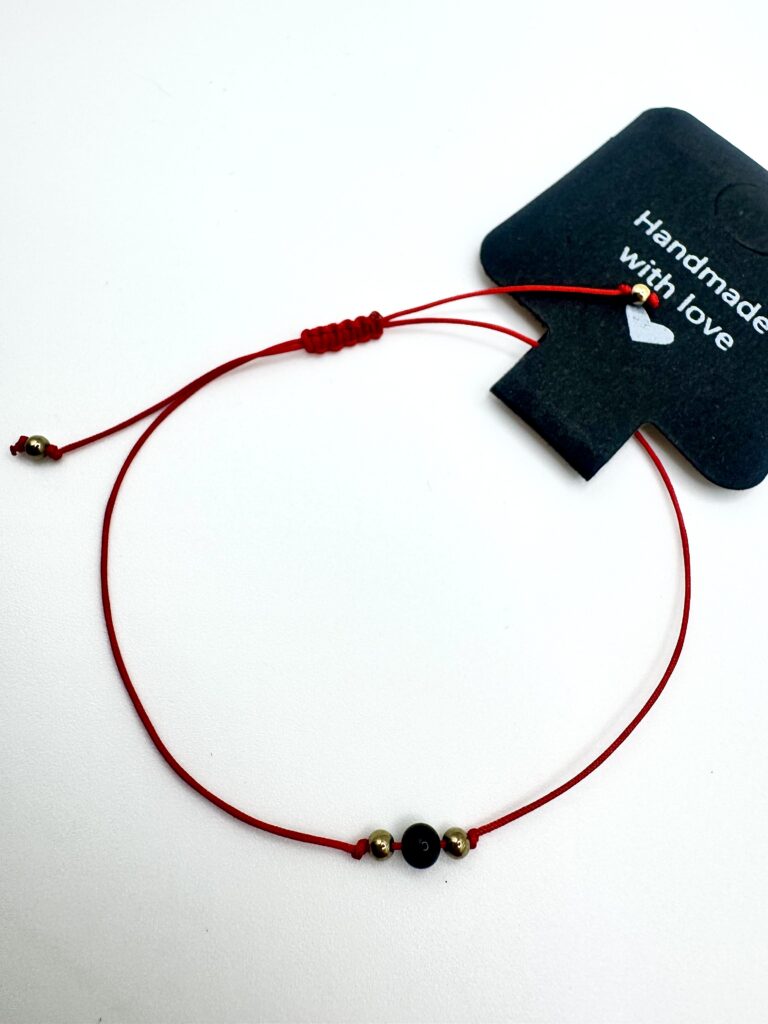 Bransoletka - Czerwony Amulet Ochronny